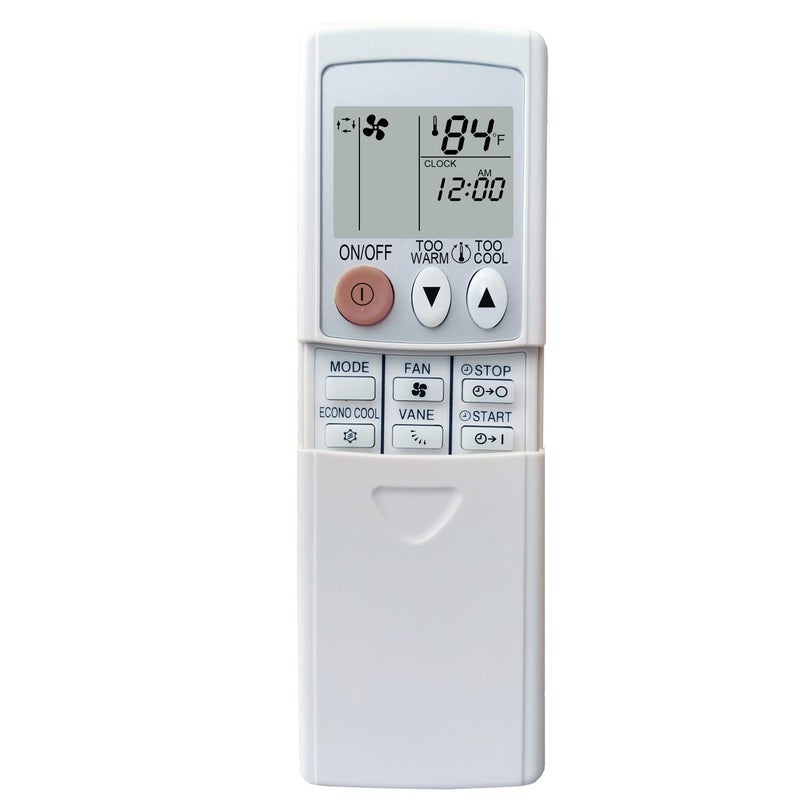 RCECAOSHAN Replacement for Mitsubishi Electric Mr Slim E12E79426 Remote Control KM09E Display in Fahrenheit - Image 3